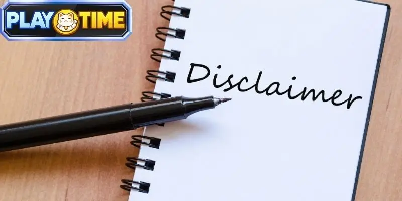 This disclaimer clarifies legal accountability